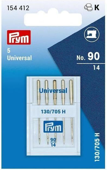 Universal Sewing Machine Needles Fineness 90 130/705 Standard Prym