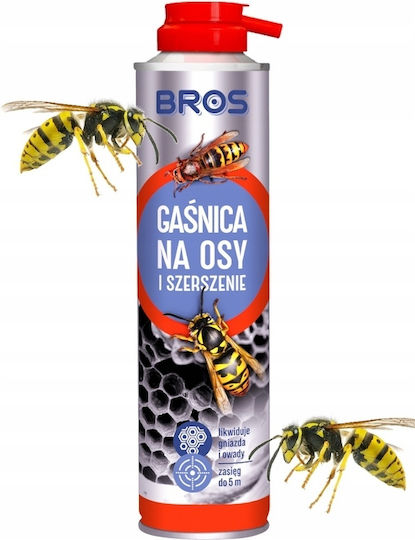 Bros Εντομοκτόνο Spray για Σφήκες 300ml