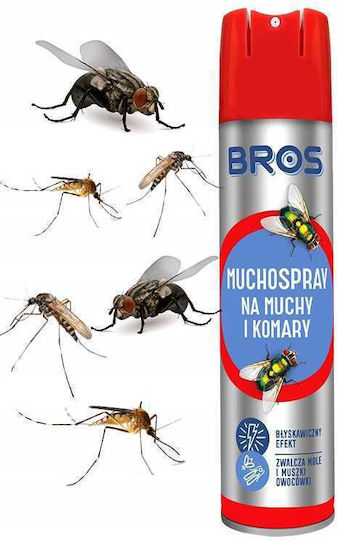 Bros Repelent De Insecte Spray Pentru Muște Țânțari Viespi 250ml