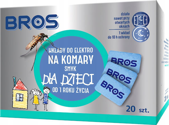 Bros Εντομοαπωθητικές Ταμπλέτες για Κουνούπια 20τμχ