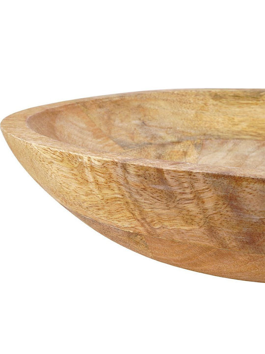Vilde Obstschale Hölzernes Beige