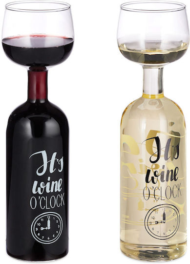 Relaxdays Μπουκάλι Γυάλινο Διάφανο 750ml
