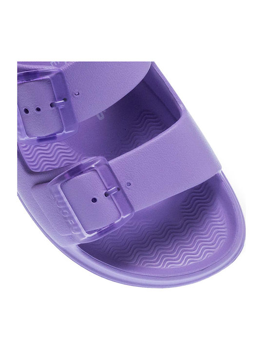 Flip Flops in Sandal Style in Purple Colour