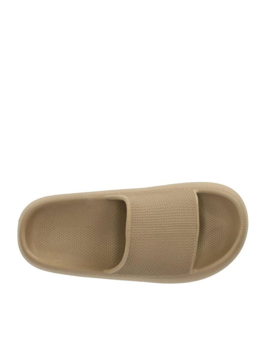 Slides in Beige Colour