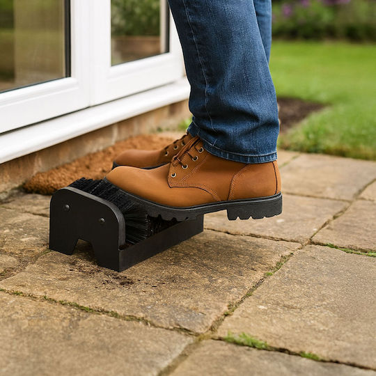 Perii Pentru Curățarea Încălțămintei Pe 3 Laturi Negre 10x23x15.5cm