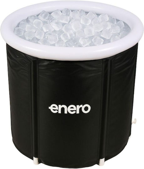 Warm Swimming Pool Ice Bath 80x75cm 1068718 Black