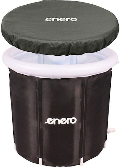Warm Swimming Pool Ice Bath 80x75cm 1068718 Black