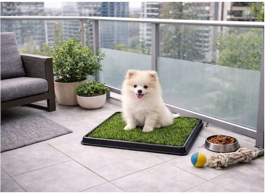 Hundewindeln Balkon Toilette Künstliches Gras 3 Ebenen Schale Sammlung 50x40cm