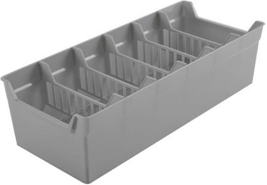 Vilde Plastic Spice Organizers Grey 2 Pieces