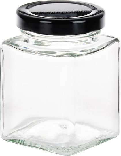 Vilde Gewürzgläser Glas Schwarze 48 Stück