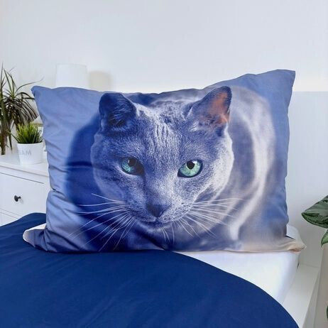 CAT Kinderbettbezug Einzel Dark 140x200cm