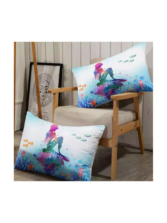 Set Kids Duvet Cover Single With Pillowcase Multicolour 135x200cm
