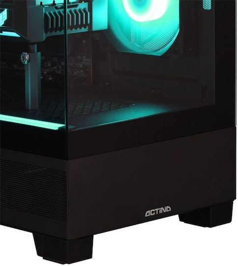 Actina Гейминг Настолен Компютър Ultra 7-270K Плюс 32GB DDR5 1TB SSD GeForce RTX 5080 Без Операционна Система