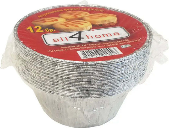 Аll4home Formular für Torte Papier 12 Stück