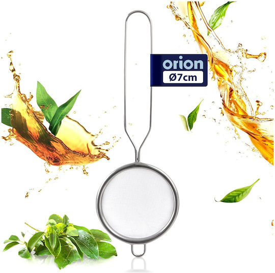Orion Σουρωτήρι Τσαγιού από Ανοξείδωτο Ατσάλι 21x7cm
