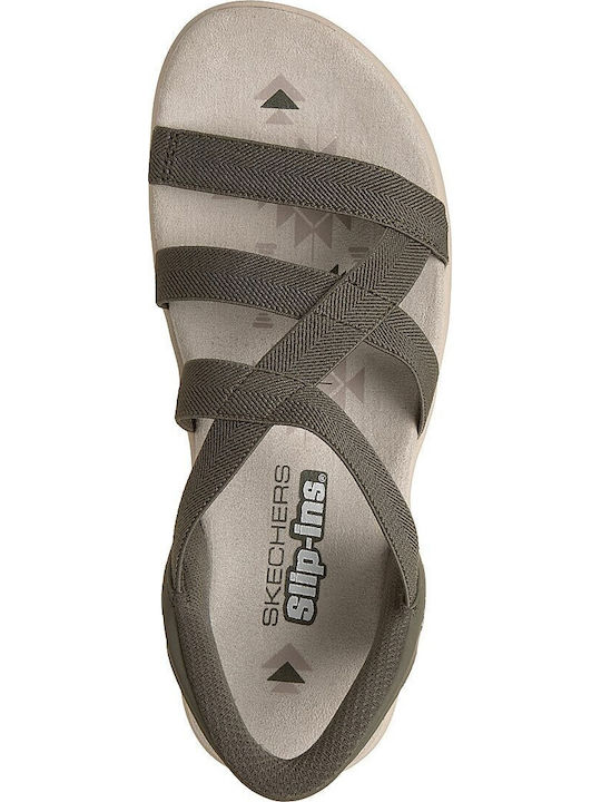 Reggae Slim Women's Sandals Green