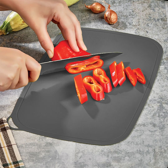 Orion Tocătoare De Bucătărie Din Plastic Gri 33.5x23cm Orion Tocătoare De Bucătărie Din Plastic Gri 33.5x23cm