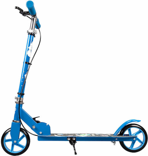 Action One Kids 2-wheel Foldable Scooter Planets Blue