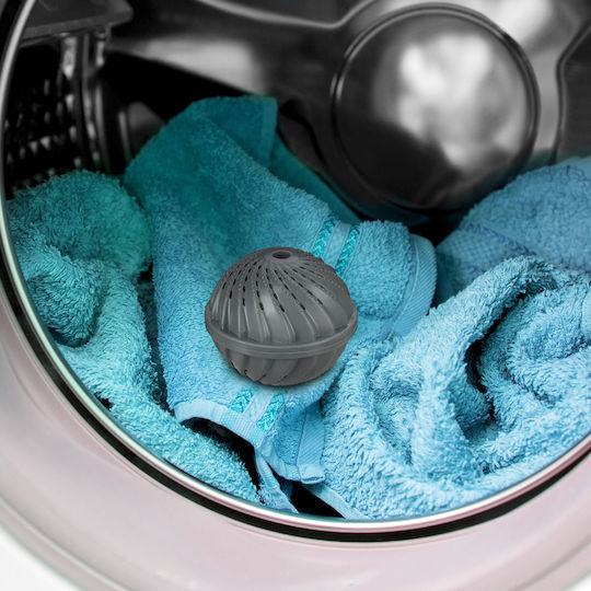 Set 2 Relaxdays Washing Balls Gray 9x10.5x10.5 Cm