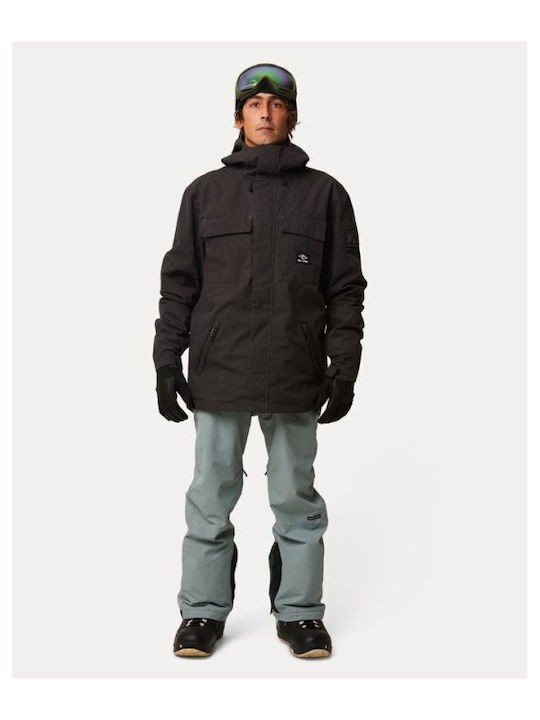 Rip Curl 004MOU-8264 Мъжко Яке за Ски и Сноуборд Черно