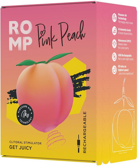 Romp Get Juicy Κλειτοριδικός Δονητής με Απομακρυσμένο Έλεγχο Πορτοκαλί