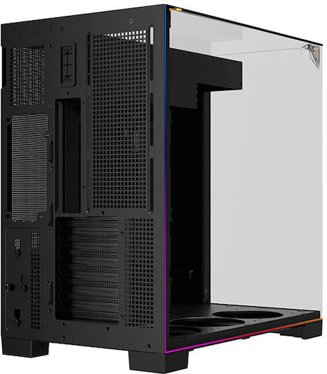 Thermalright A70 ARGB Gaming Midi-Turm Computergehäuse mit Seitenfenster Schwarz