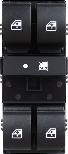 Fiat Doblo Ii 2009 Combined Electric Window Control Switch