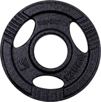 inSPORTline Olympic Type Plate 1 x 1.25kg Φ50mm with Handles