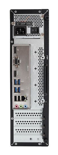 OptimX T5 SFF + Monitor Curbat 27" + Kit Tastatură Și Mouse USB Refurbished Grad A (Core i5-9400/16GB/512GB SSD/W11 Pro)