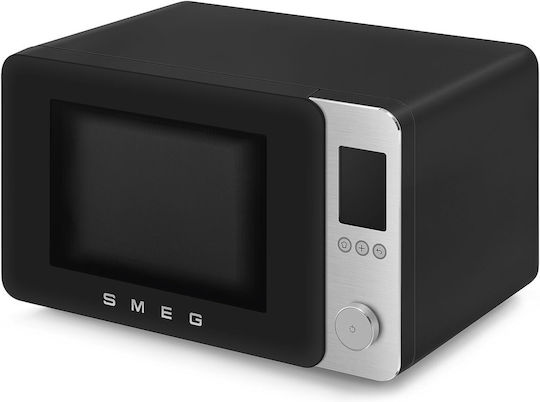 Smeg Mikrowellenofen mit Grill 27lt Schwarze