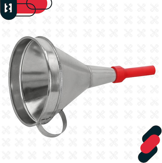 Galvanized Funnel Strainer Plastic Tip 17 Cm