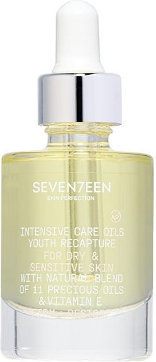 Seventeen Intensive Care Oils Moisturizing & Νourishing Facial Oil with Vitamin E 10ml