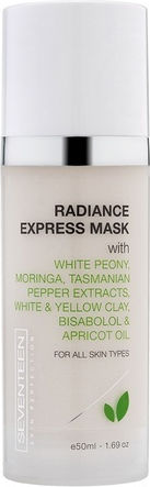 Seventeen Radiance Express Alle Hauttypen Gesichtsmaske 50ml