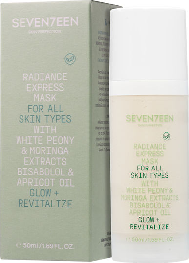 Seventeen Radiance Express Alle Hauttypen Gesichtsmaske 50ml