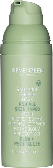 Seventeen Radiance Express Alle Hauttypen Gesichtsmaske 50ml