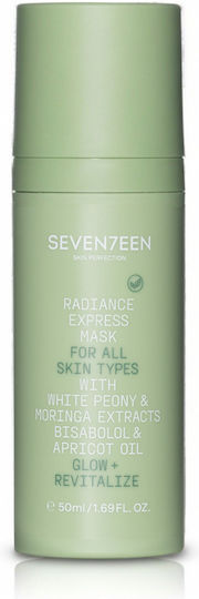 Seventeen Radiance Express Alle Hauttypen Gesichtsmaske 50ml