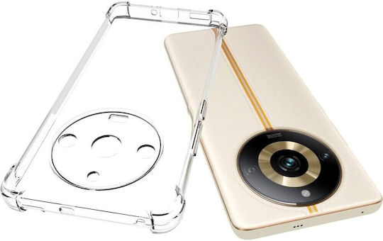 Протекторен Калъф Realme GT2 Pro Flippy TPU Удароустойчив Защитен Ъгъл Устойчив На Удари 1.5 Мм Прозрачен