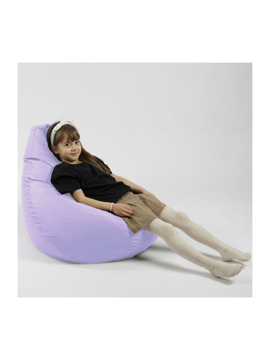 Pear Waterproof Lilac Bean Bag Chair 70x60x65cm
