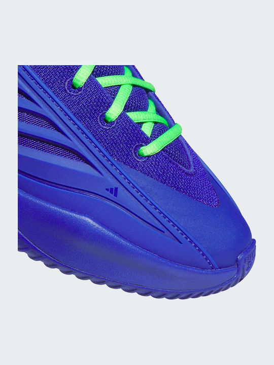Believe That 1 Low Basketball Shoes Lucid Blue / Screaming Green