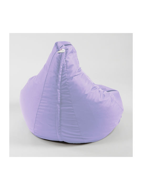 Pear Waterproof Lilac Bean Bag Chair 70x60x65cm