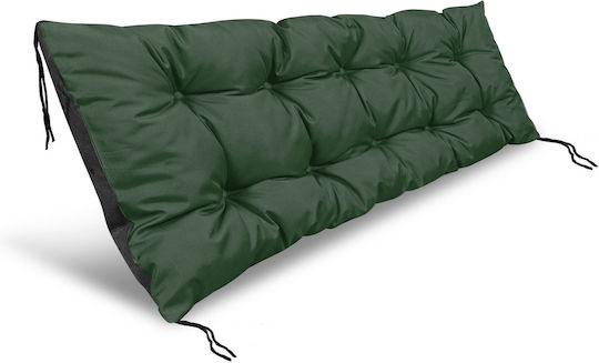 AIO Factory Αδιάβροχο Μαξιλάρι Ξαπλώστρας με Πλάτη Green 50x180εκ.
