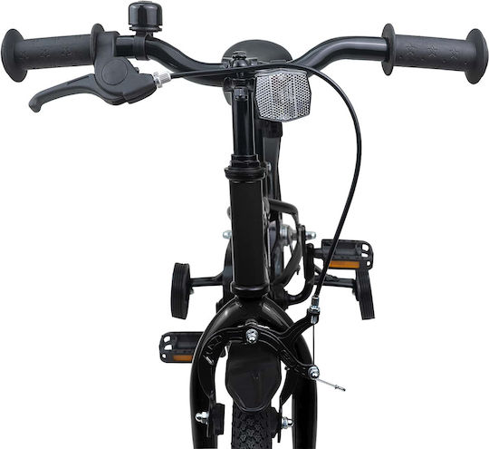 vidaXL 14" Παιδικό Ποδήλατo BMX Μαύρο