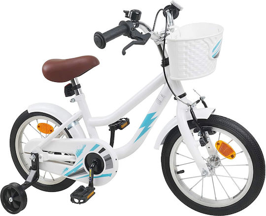 vidaXL 16" Παιδικό Ποδήλατo BMX Λευκό
