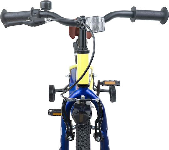 vidaXL 16 Inch Kids' Bicycle BMX Yellow