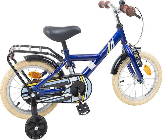 vidaXL 16" Детско Колело BMX Син