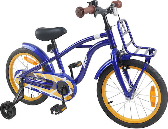 vidaXL 16" Παιδικό Ποδήλατo BMX Μπλε