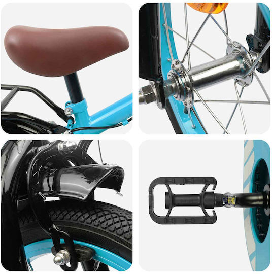vidaXL 12" Παιδικό Ποδήλατo BMX Γαλάζιο