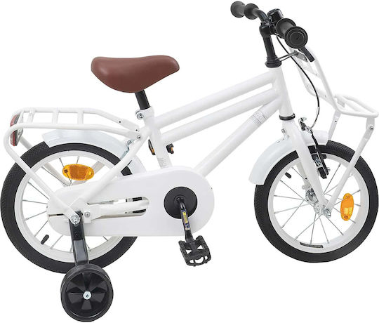 vidaXL 12" Kinderfahrrad BMX Weiß