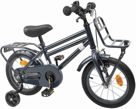 vidaXL 14" Kinderfahrrad BMX Grau