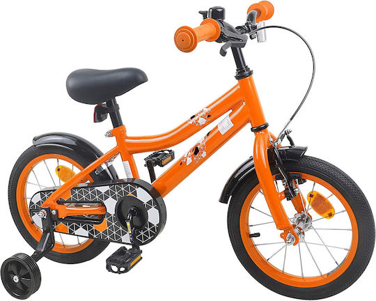 vidaXL 16" Παιδικό Ποδήλατo BMX Πορτοκαλί